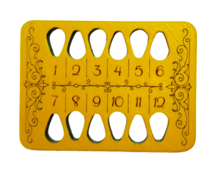 1_12 свелый мандарин.png ES12 Органайзер светло-оранжевый (light orange) на 12 мулине