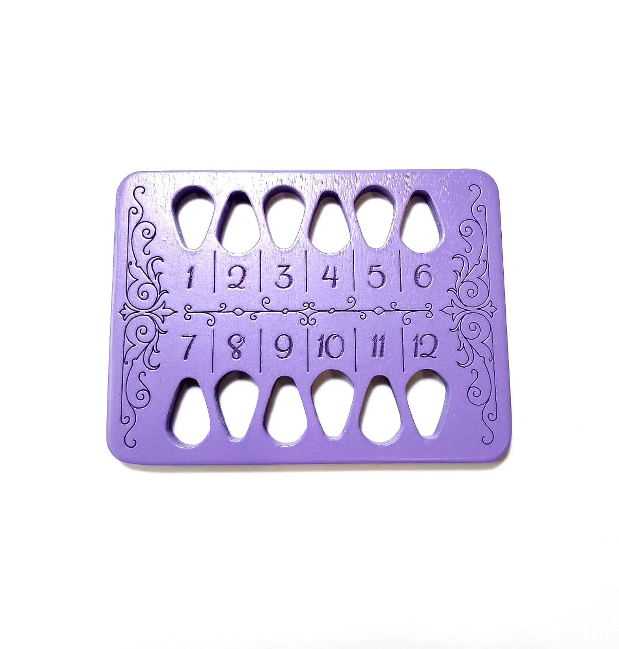 86a15babe4daa87f0e63294cfee74544.jpeg ES12 Органайзер лиловая фиалка (lilac viola) на 12 мулине